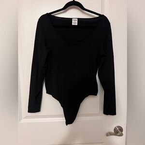 PINK body suit size large (thong)